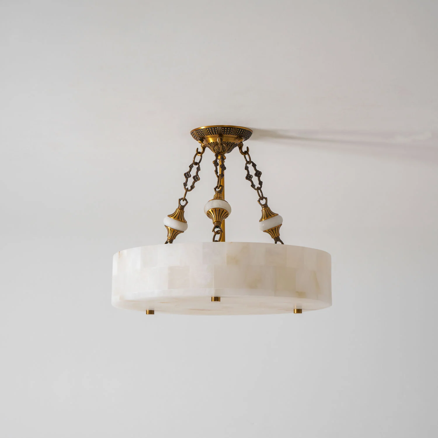 Torezy Flat Albasten Plafondlamp