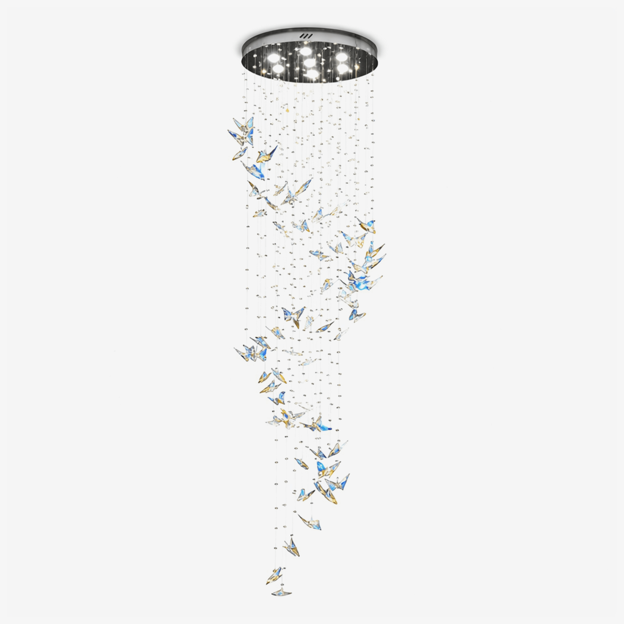 Kristallen Vlinders Hanglamp