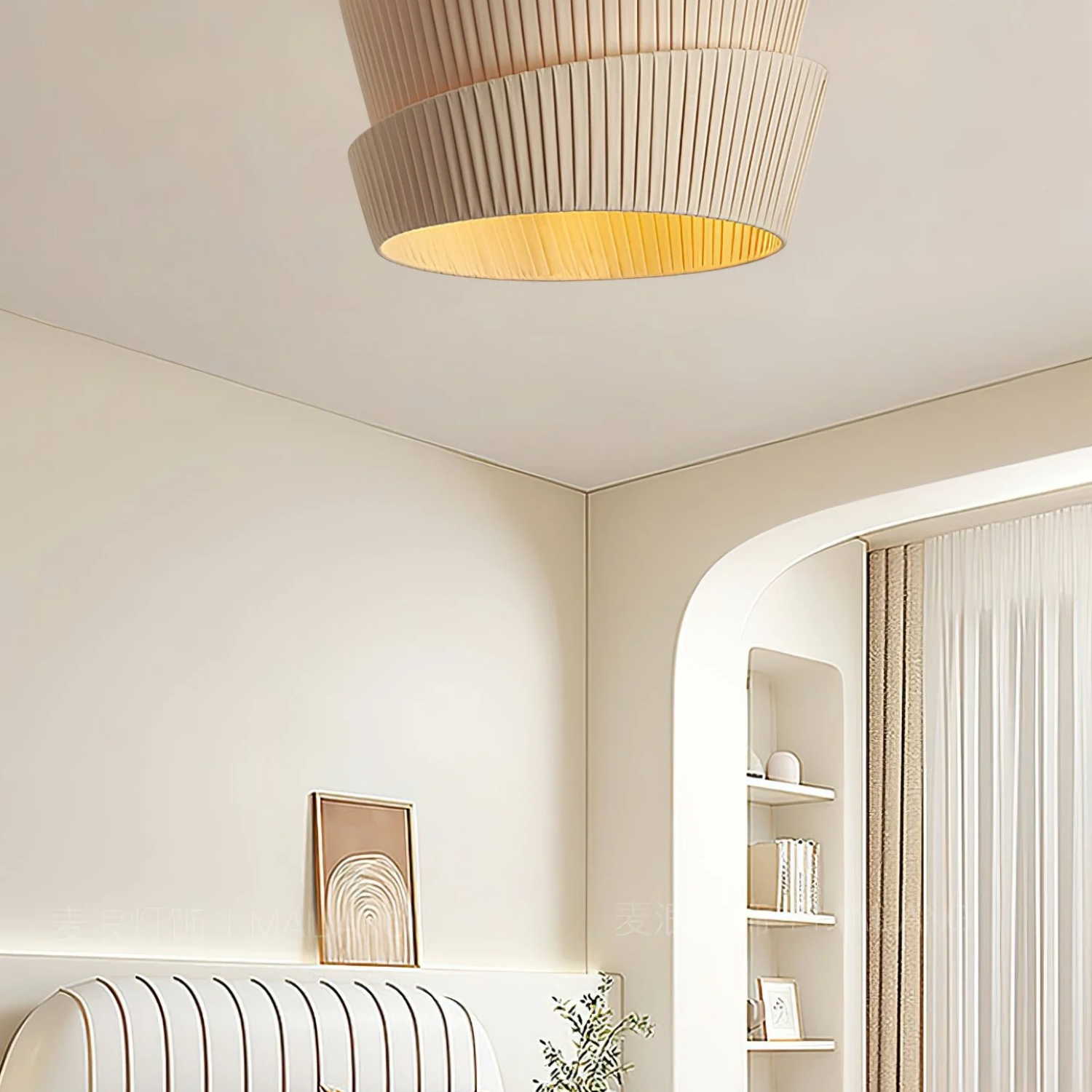 Melo Twist Japandi Plafondlamp