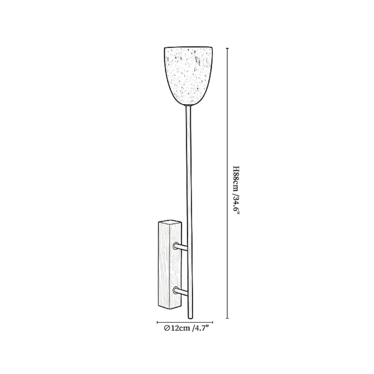 Tebenca Wandlamp
