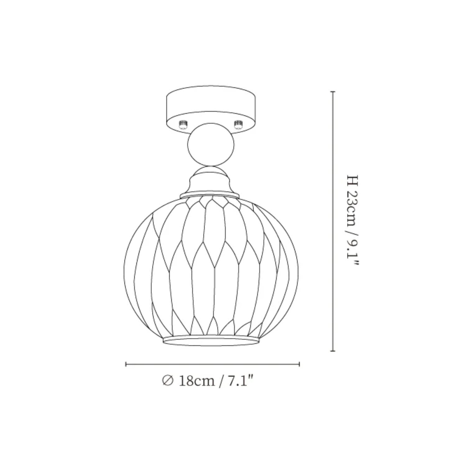 Seperal Plafondlamp