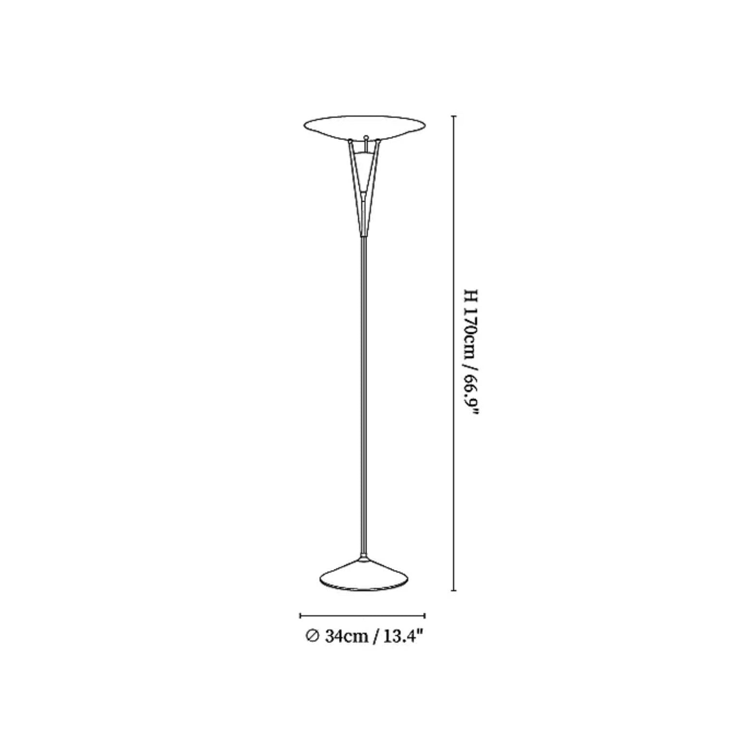 Agaron Vloerlamp