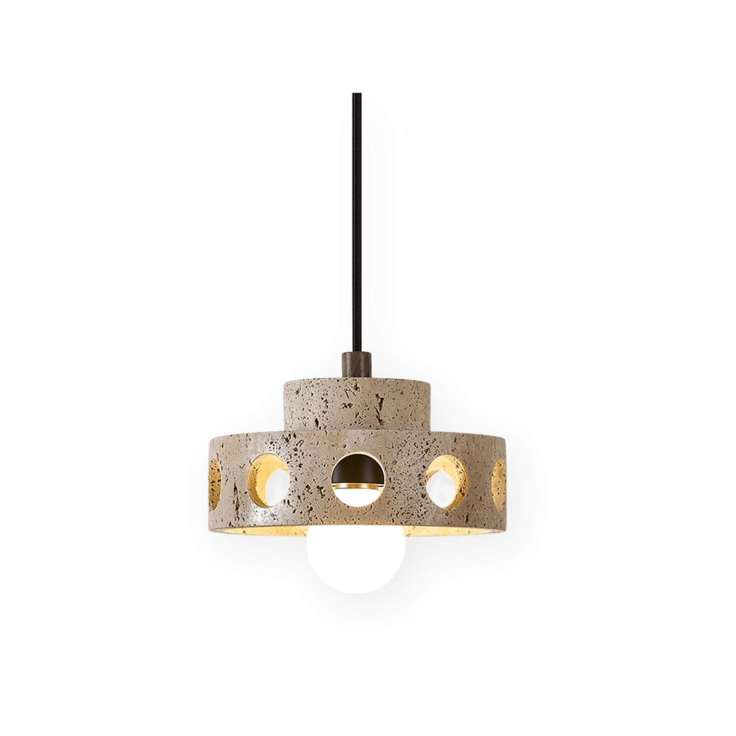 Forene Travertijnen Hanglamp