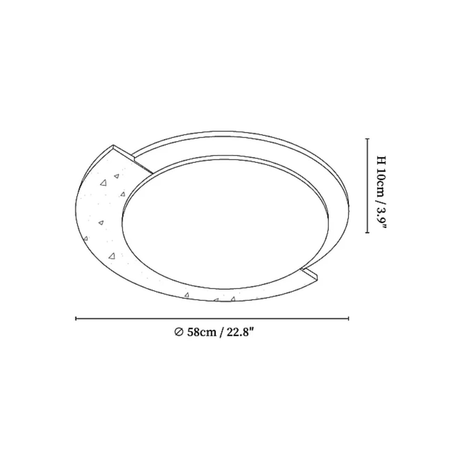 Eculizo Plafondlamp