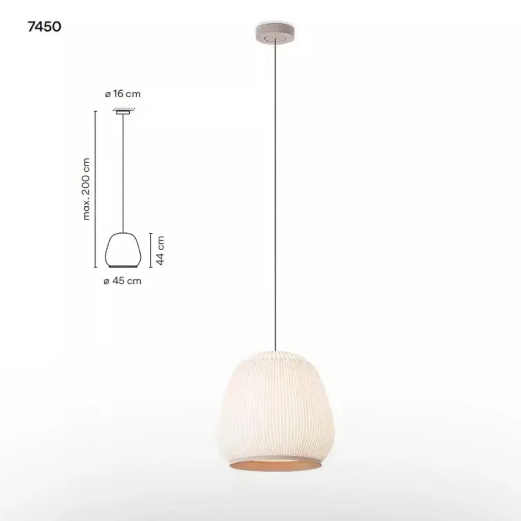 Mirelo Japandi Hanglamp