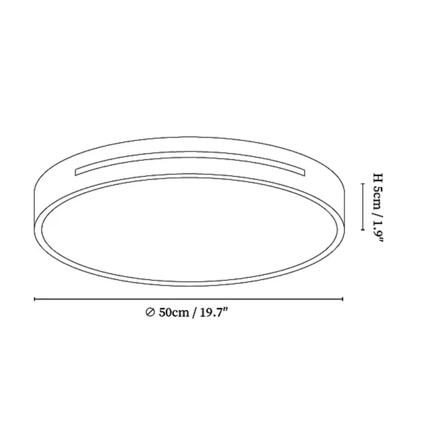 Coalema Plafondlamp