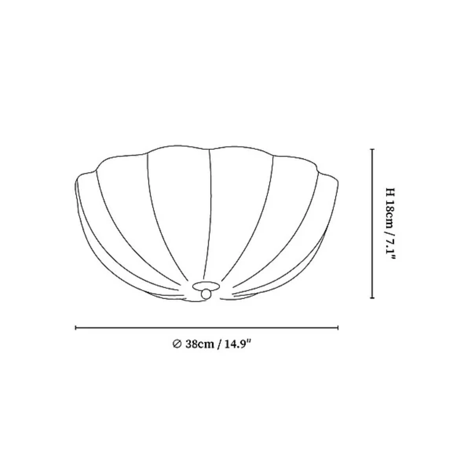 Osella Plafondlamp