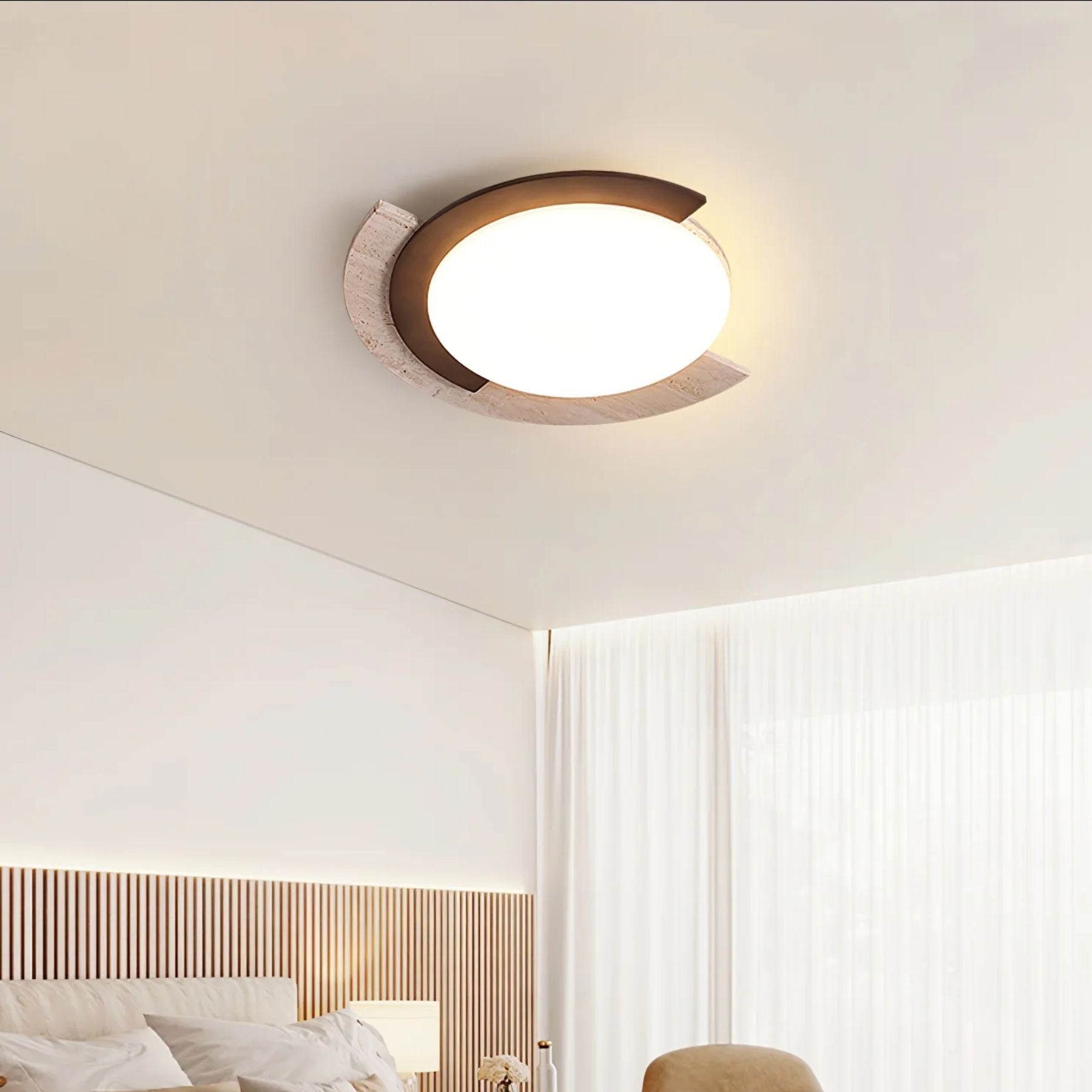 Zalerico Natuursteen Plafondlamp
