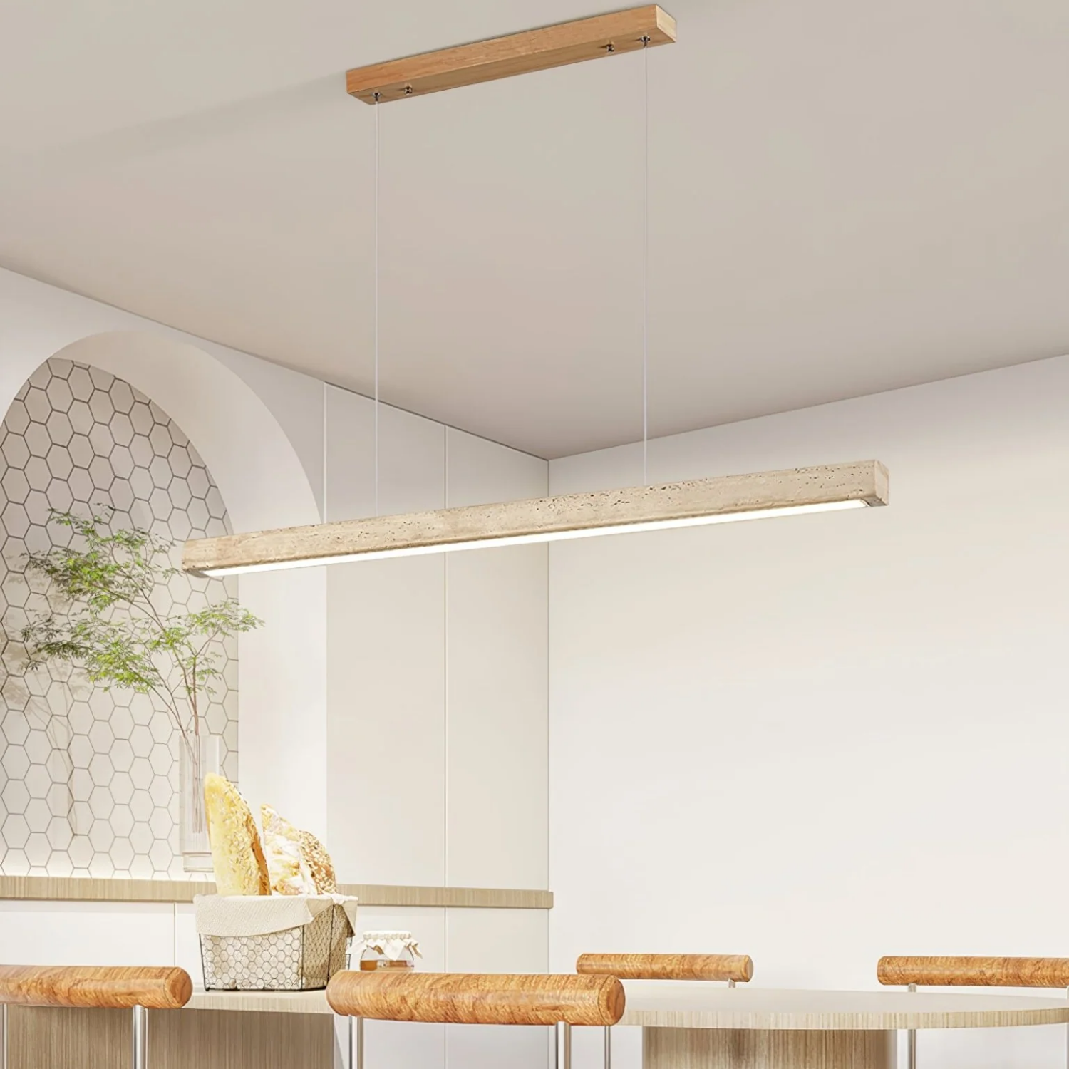 Lynaze Natuursteen Hanglamp