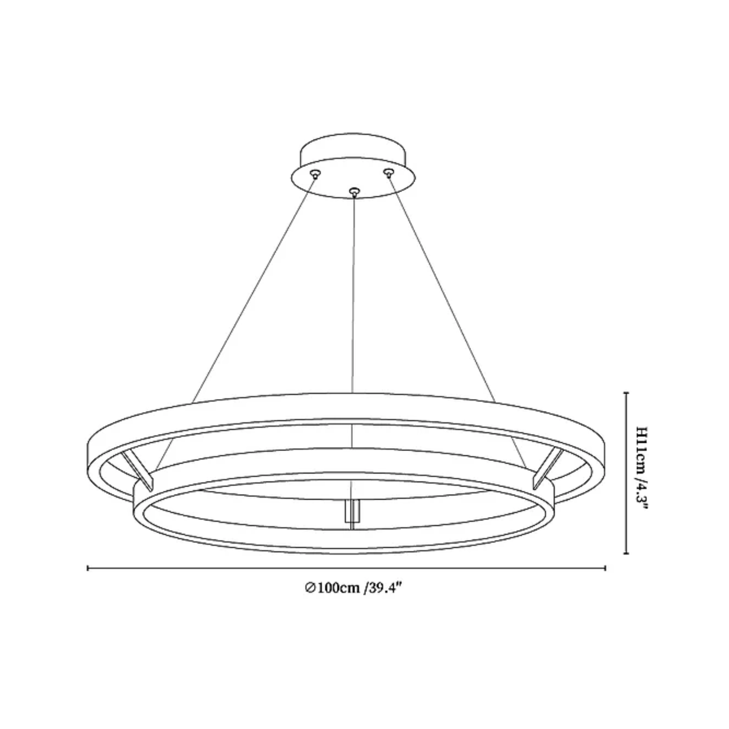 Loahes Ringvorm Hanglamp