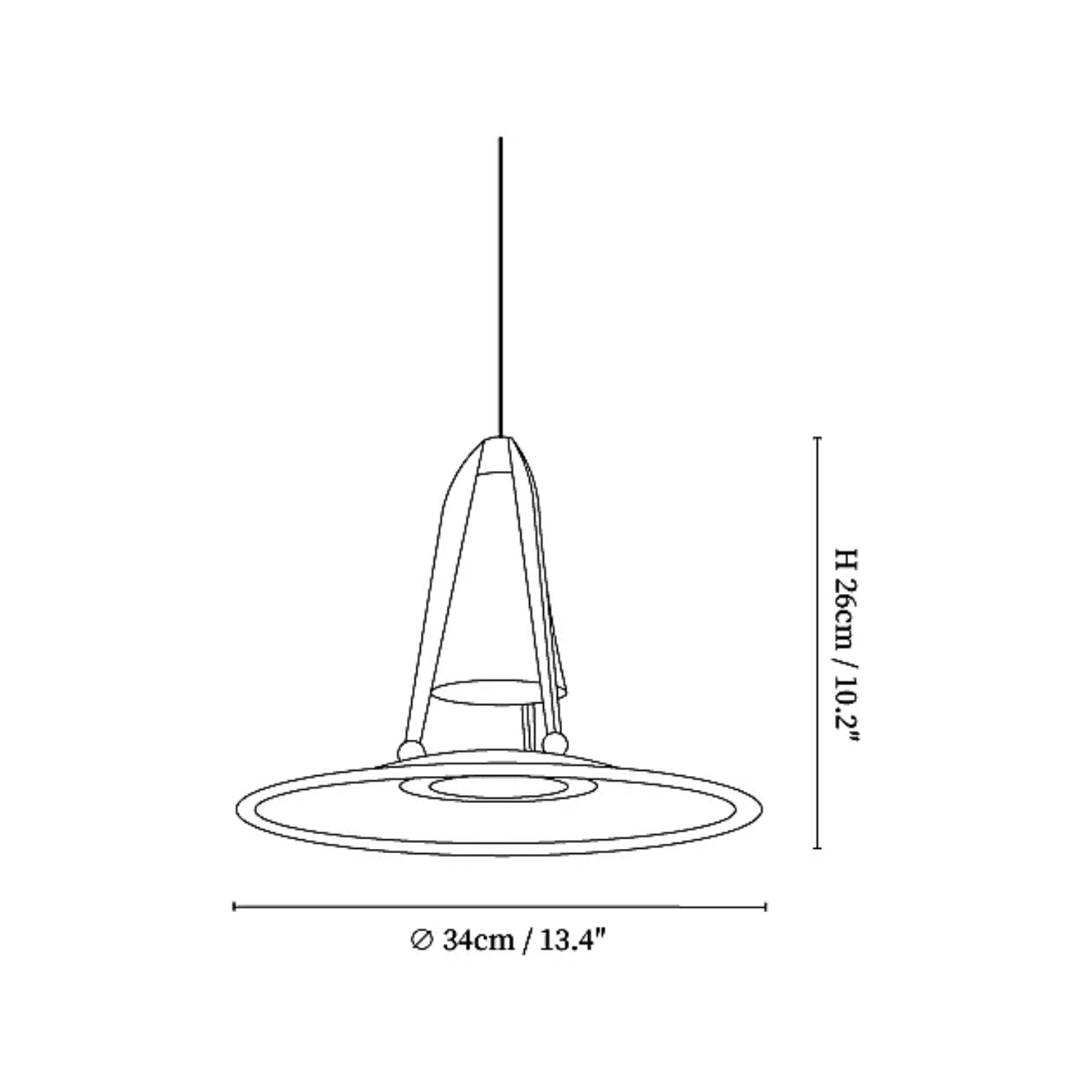 Agaron Albasten Hanglamp