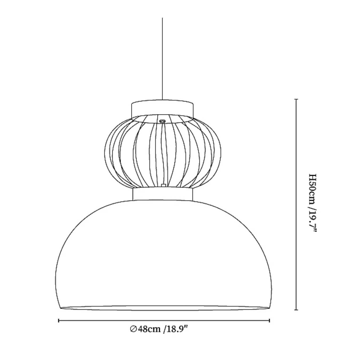 Koros Hanglamp