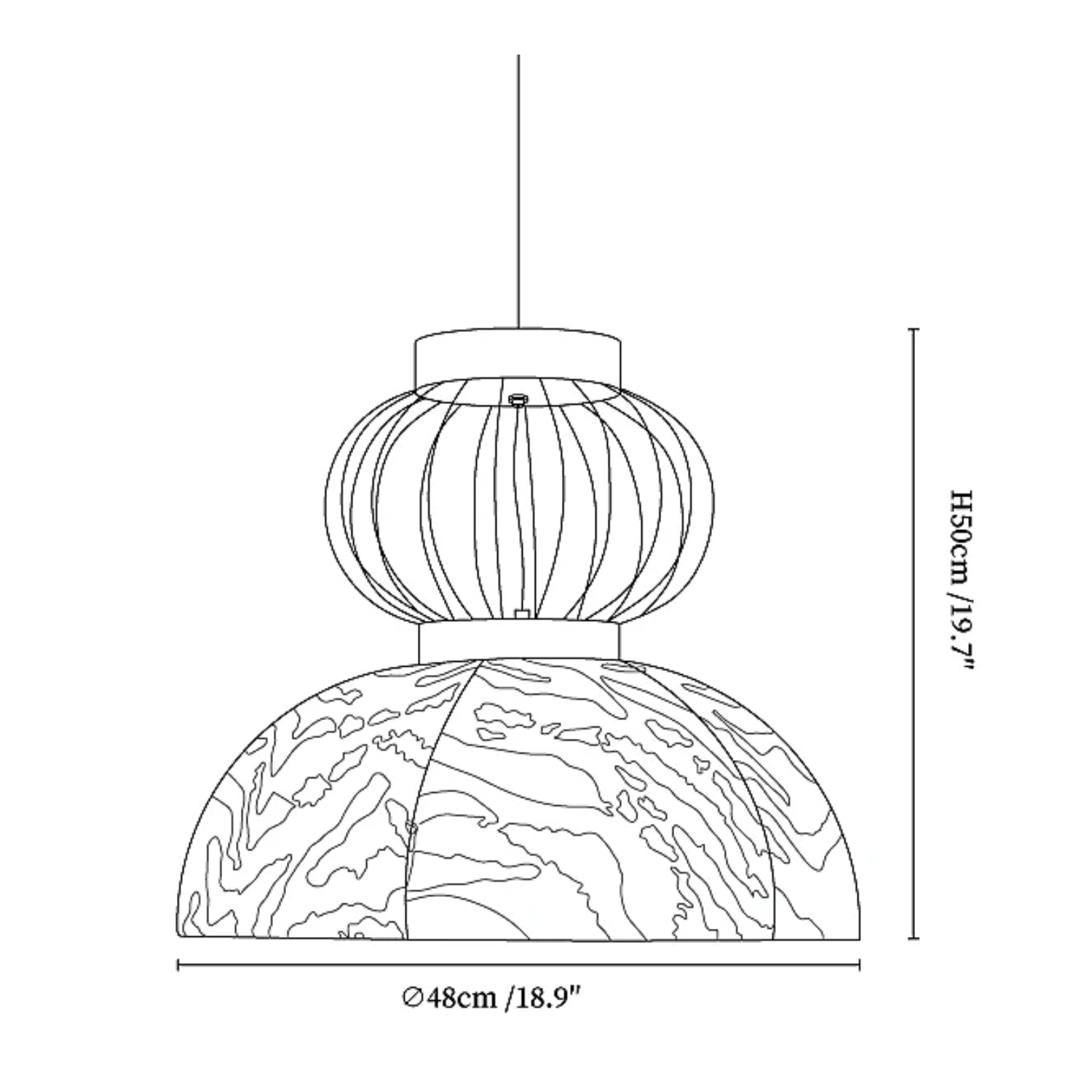 Koros Hanglamp