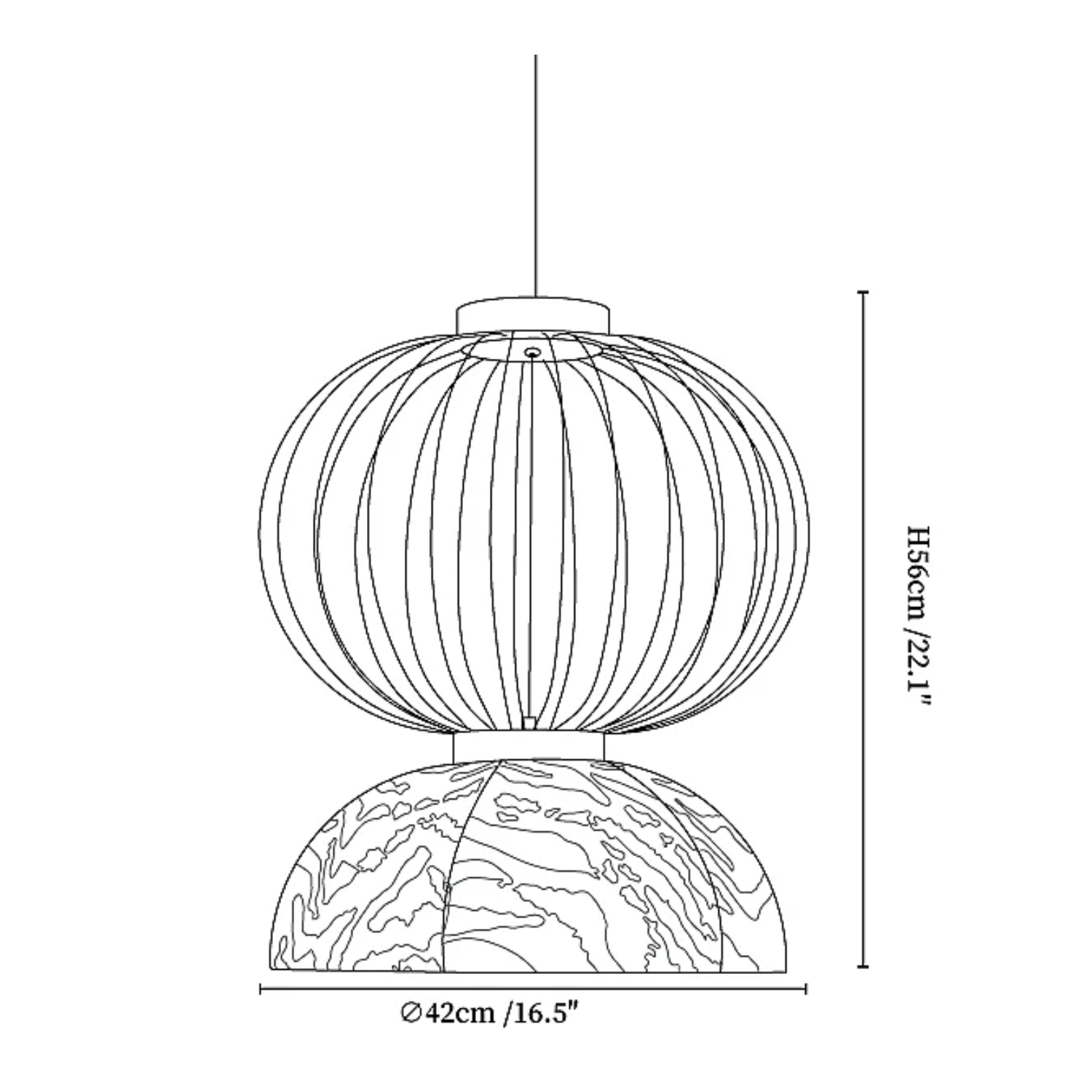 Koros Hanglamp