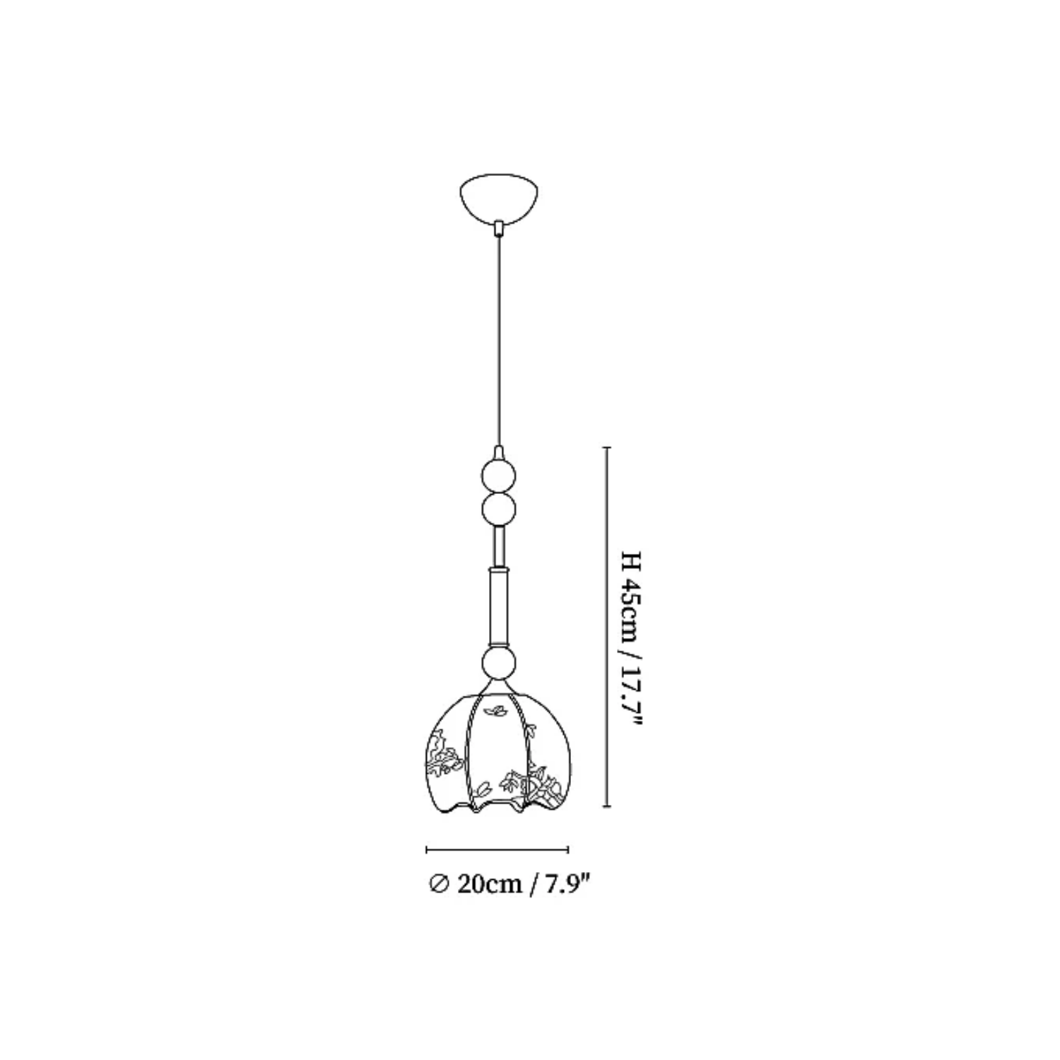 Romea Hanglamp