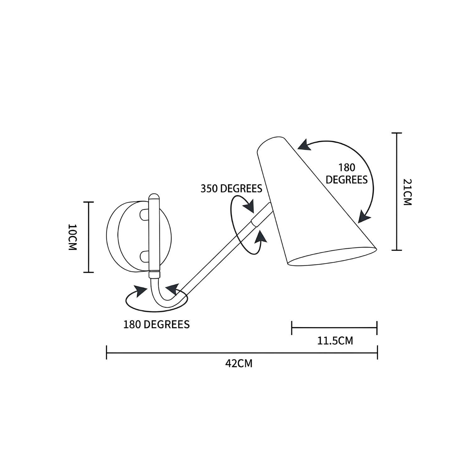 Arex Wandlamp Met Stekker