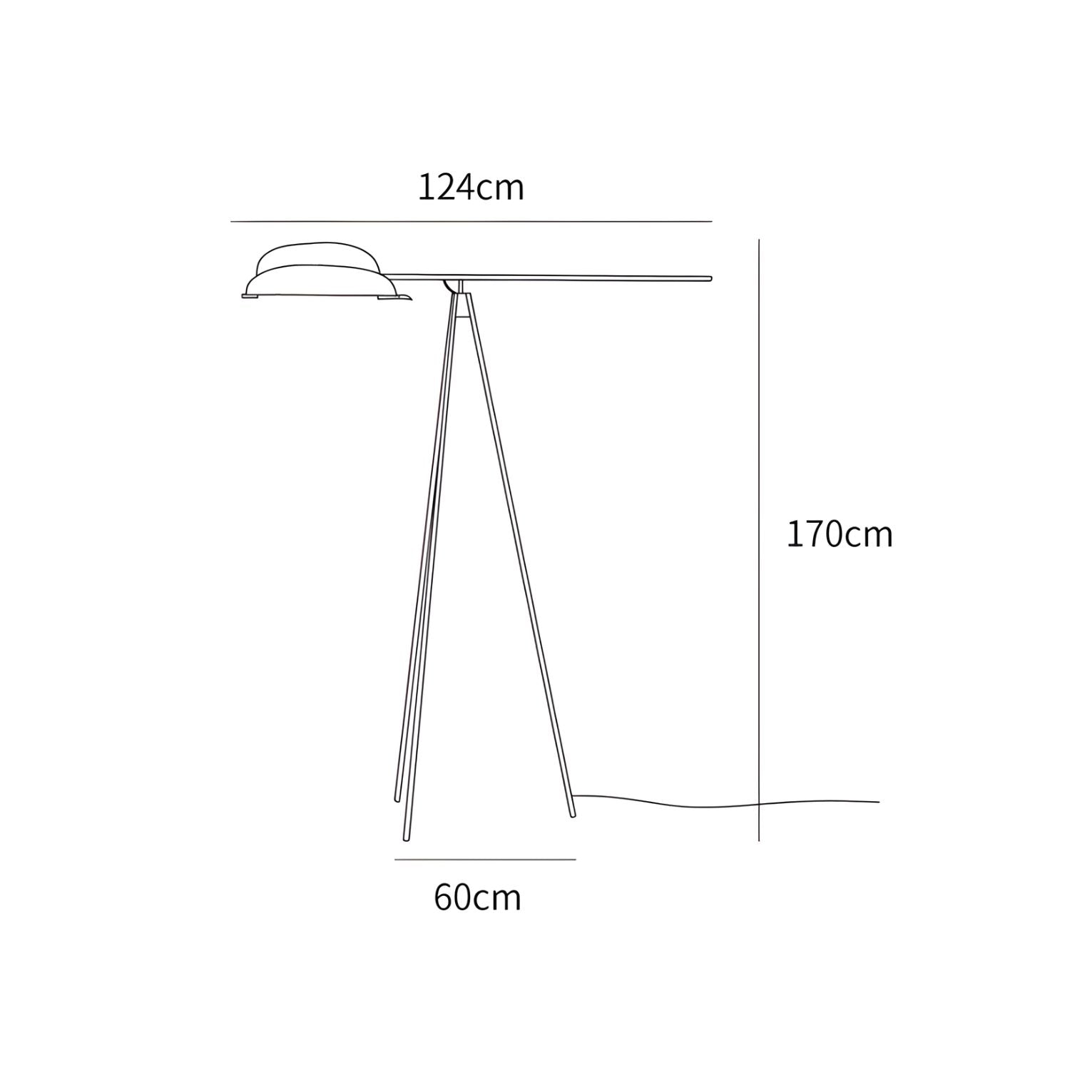 Telfa Tripod Vloerlamp