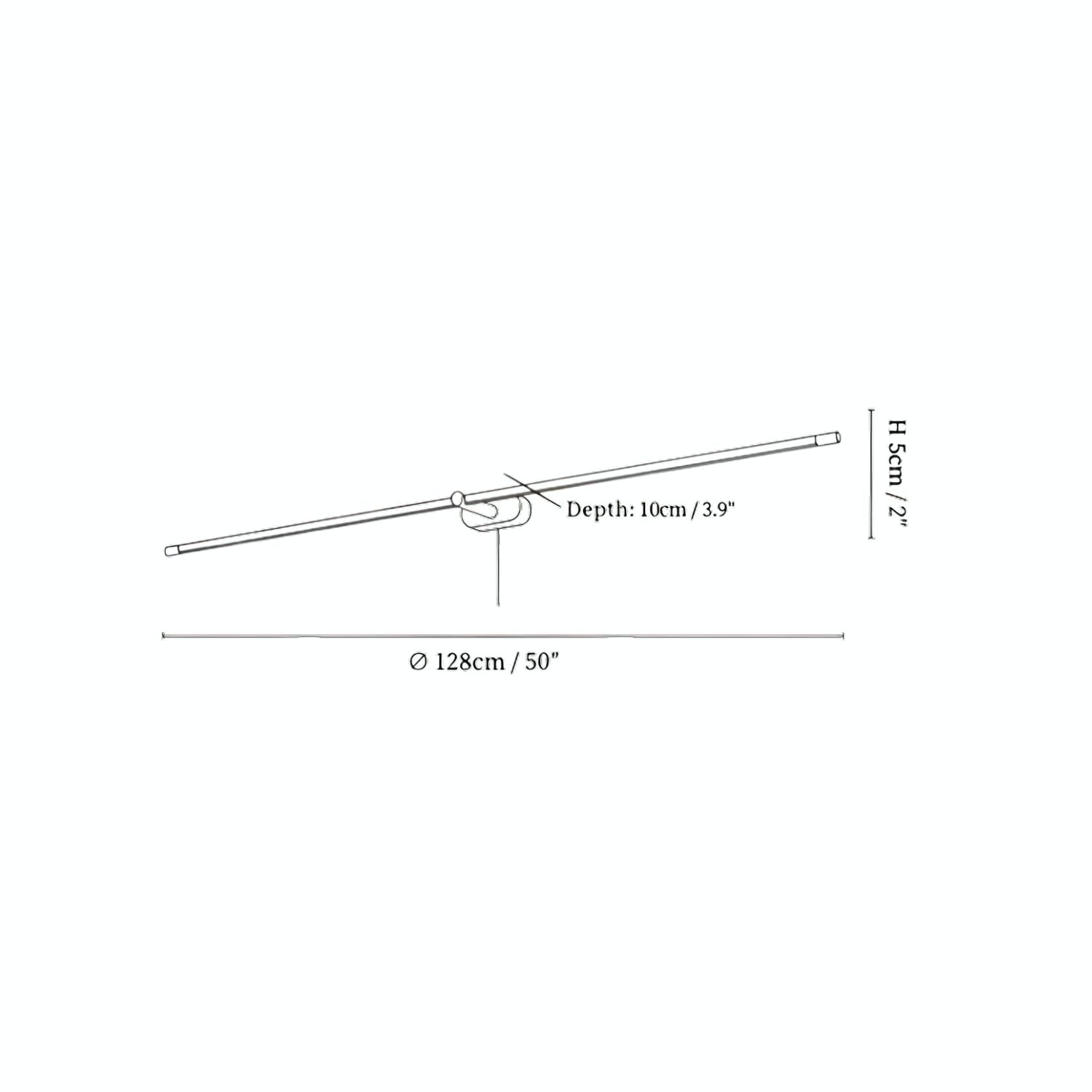 Geo Lineaire Wandlamp