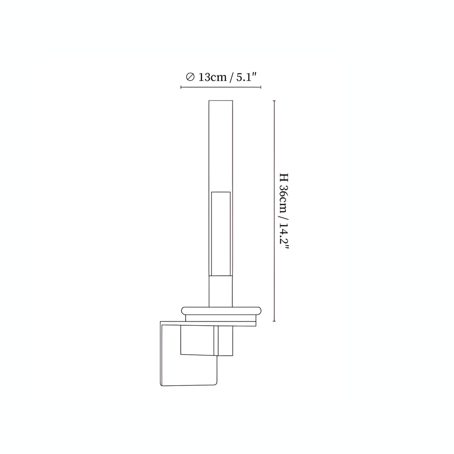 Nomesa Fakkel Design Wandlamp