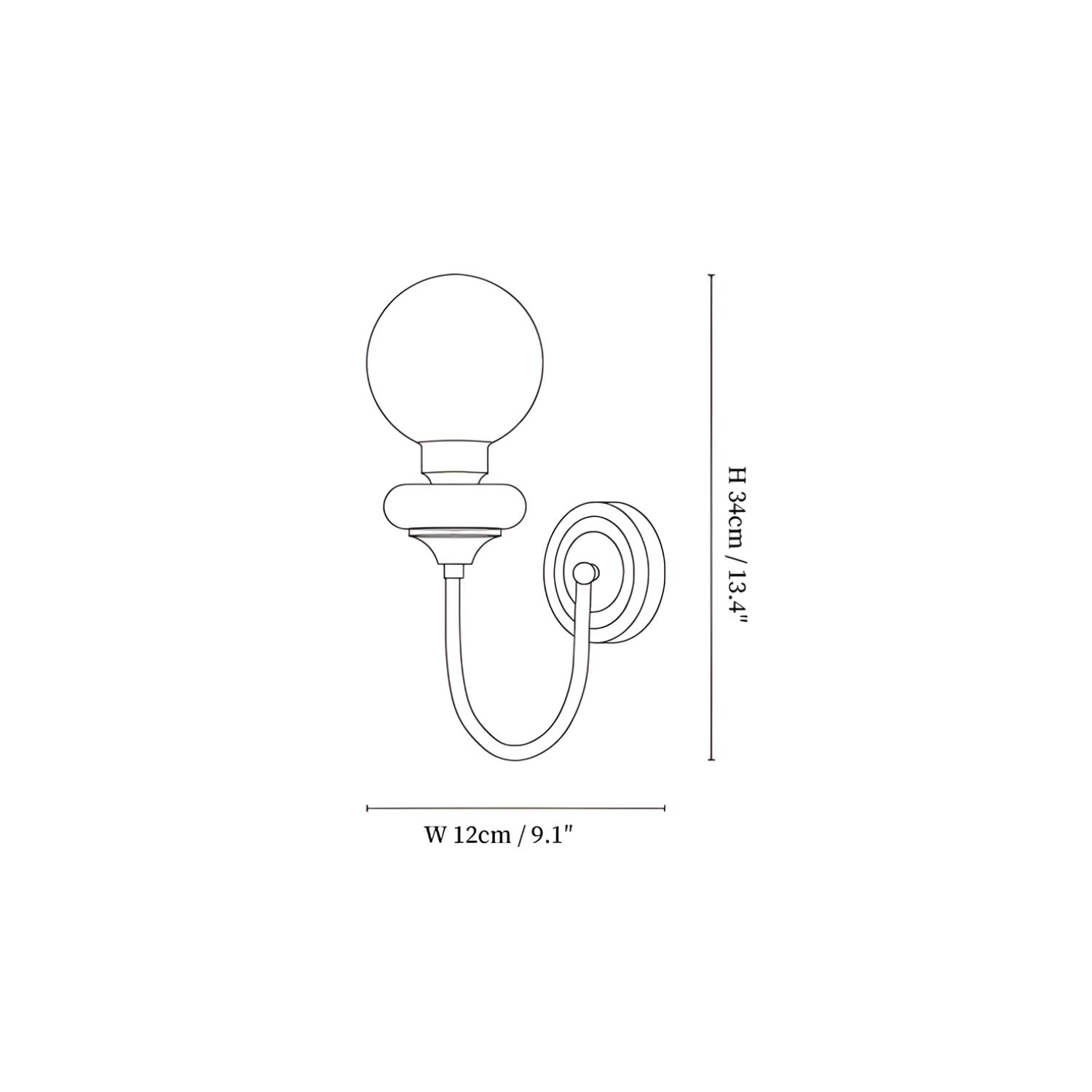 Belcon Wandlamp