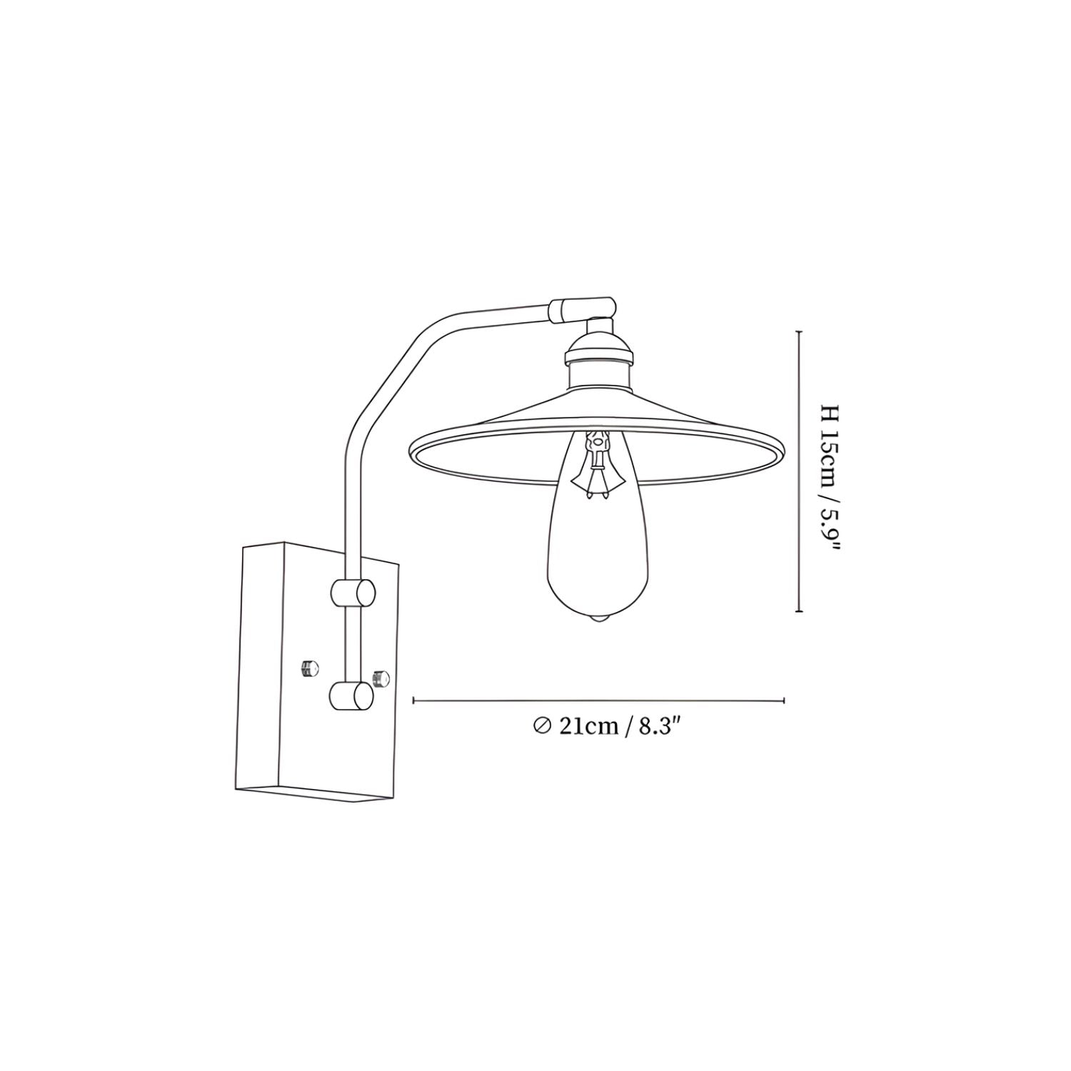 Klimo Wandlamp