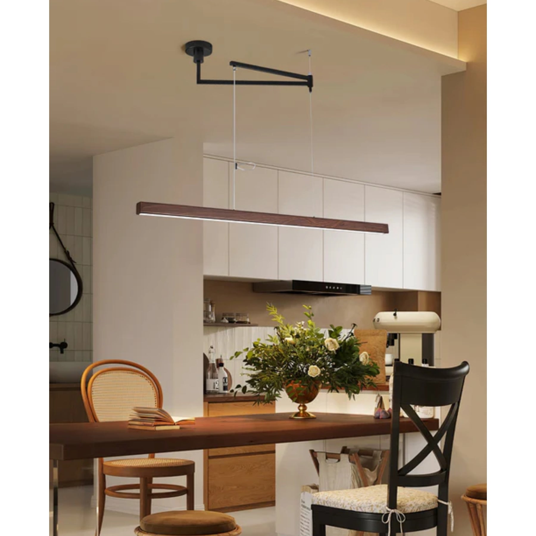Amivesa Swing Arm Hanglamp