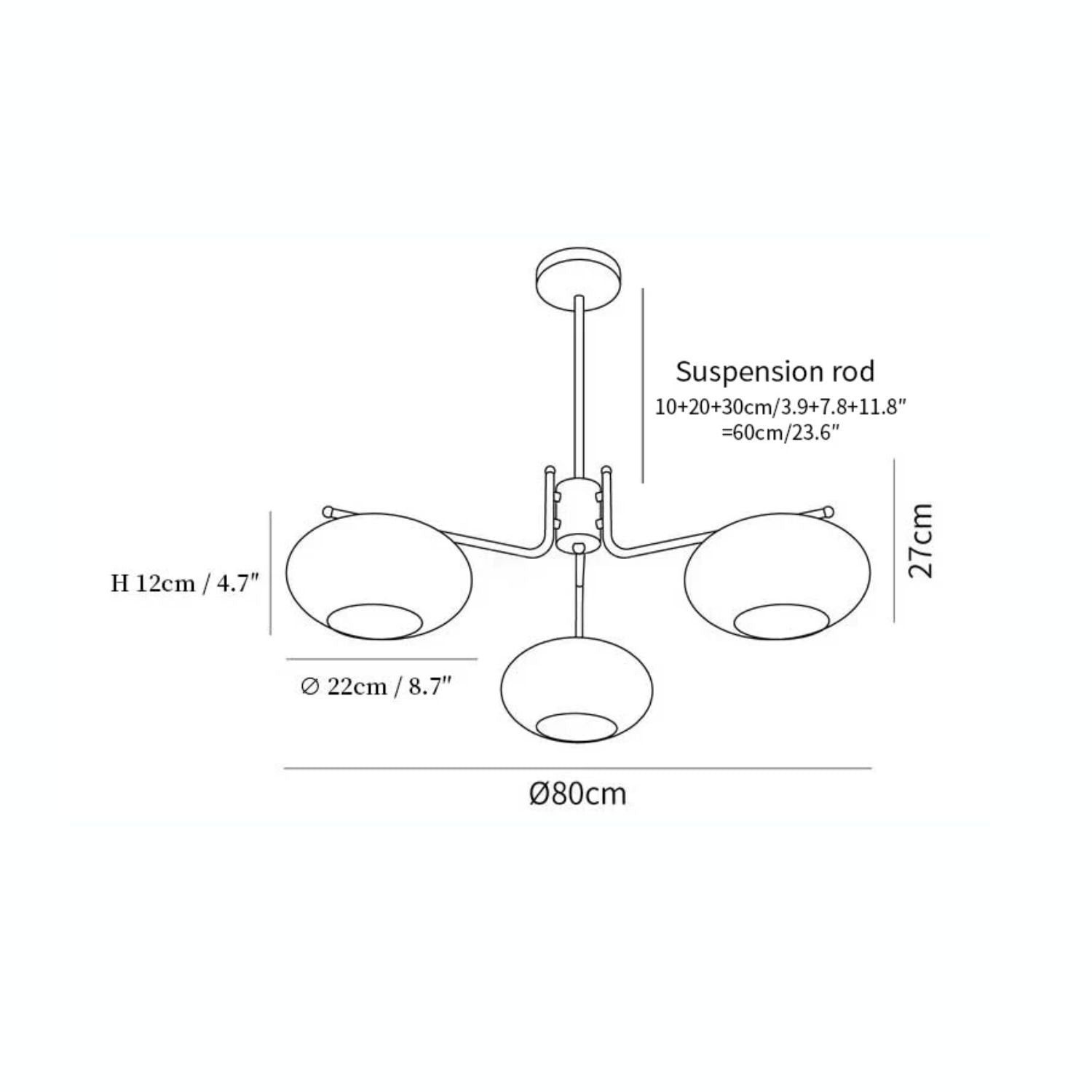 Messico Plafondlamp