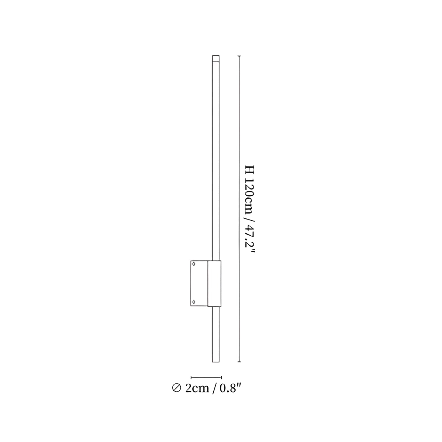 Lema Lineaire Wandlamp