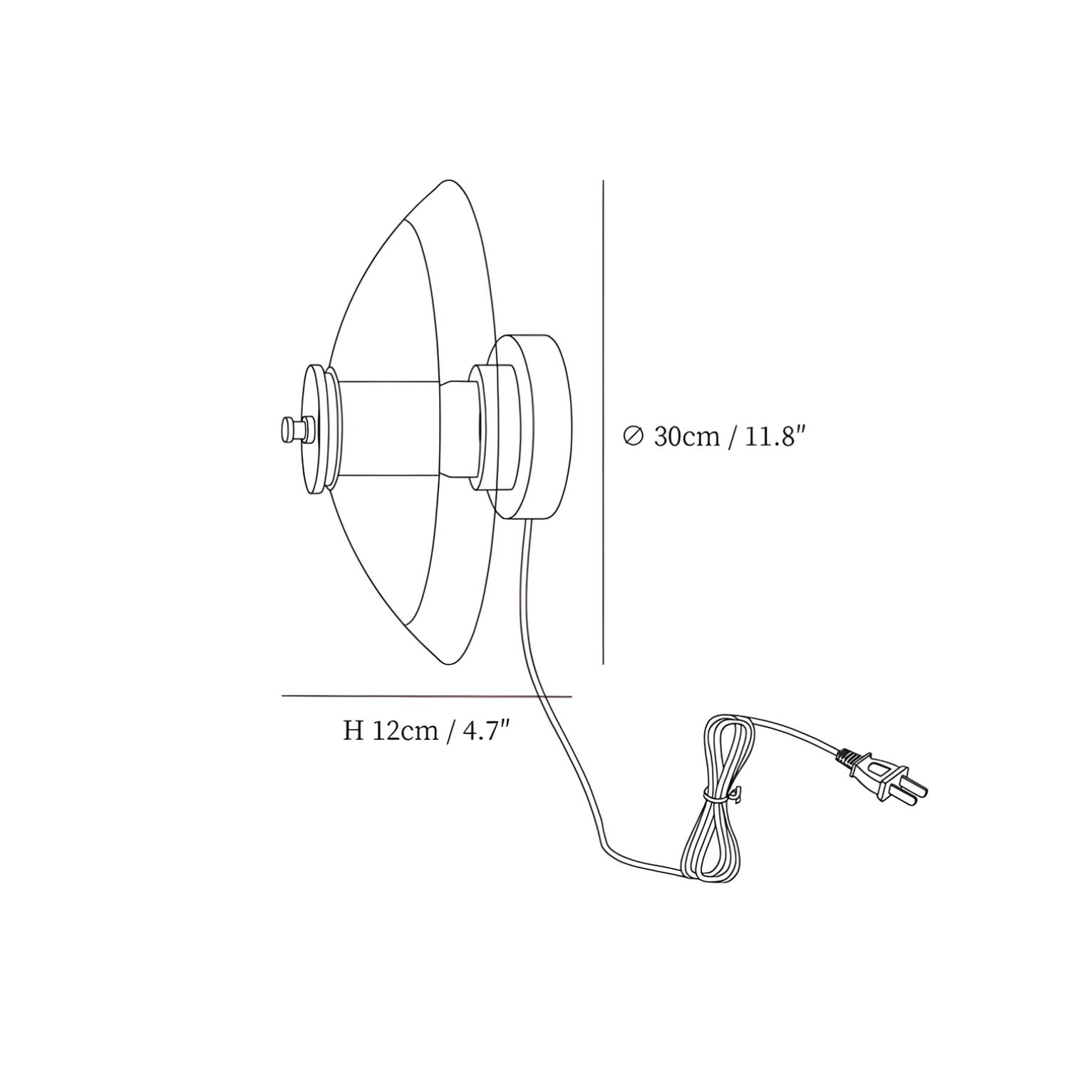 Felco Wandlamp Met Stekker