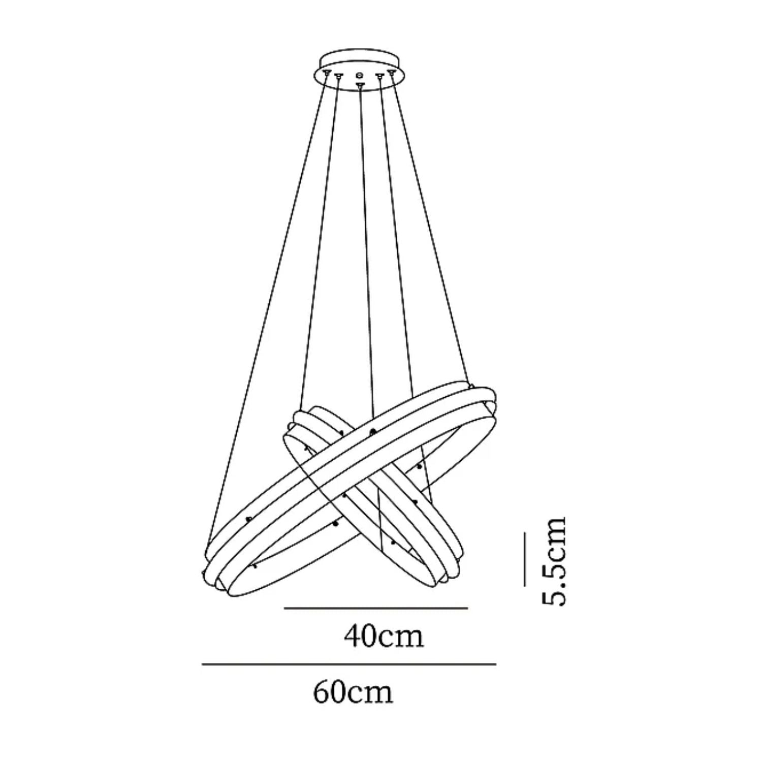 Acylin Kroonluchter
