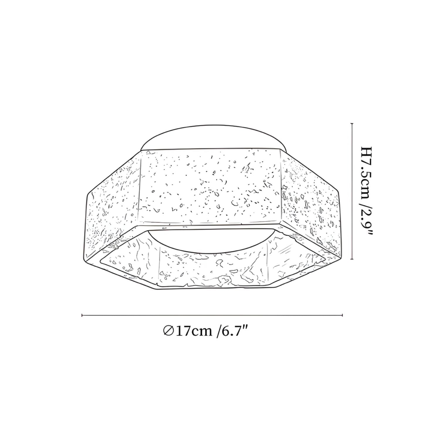 Kerilo Plafondlamp