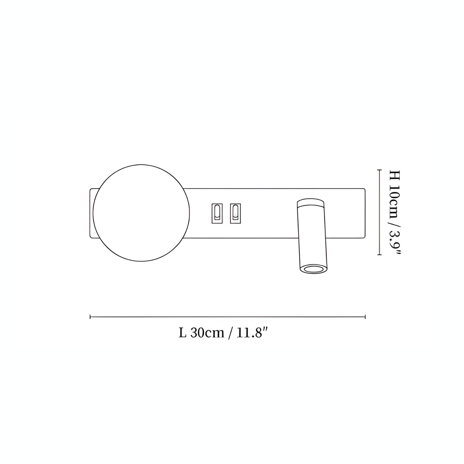 Bomis Wandlamp