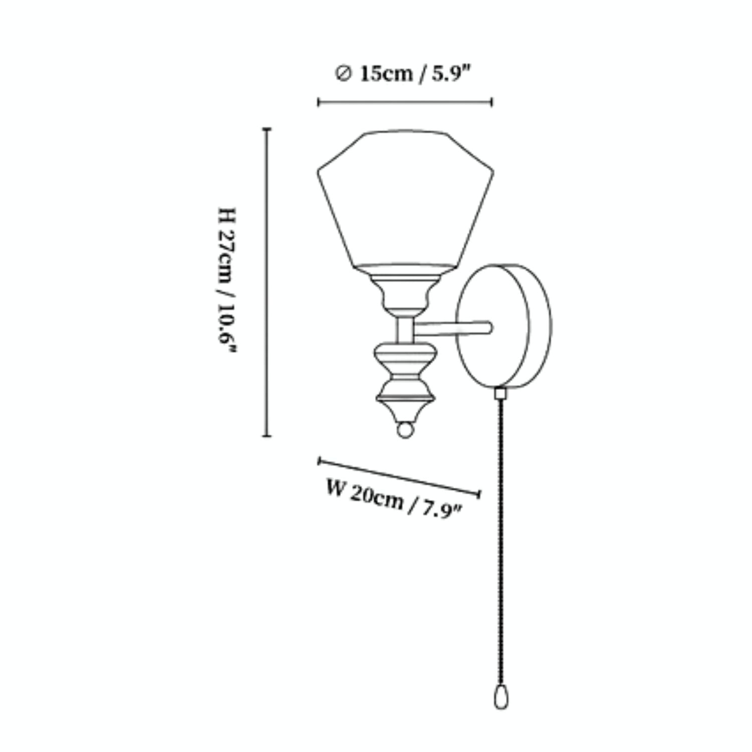 Locelle Wandlamp