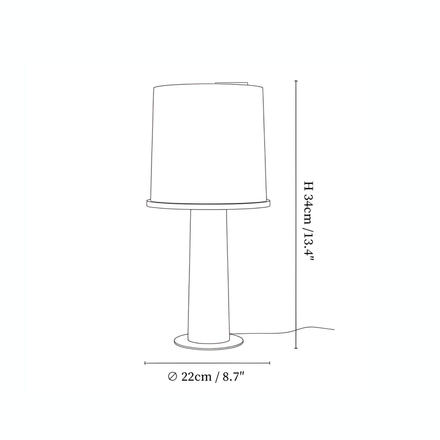 Teza Houten Tafellamp