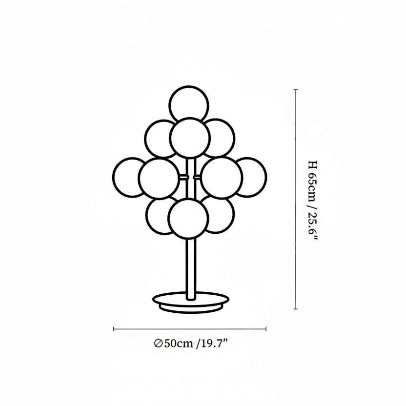 Multi Bulb Tafellamp