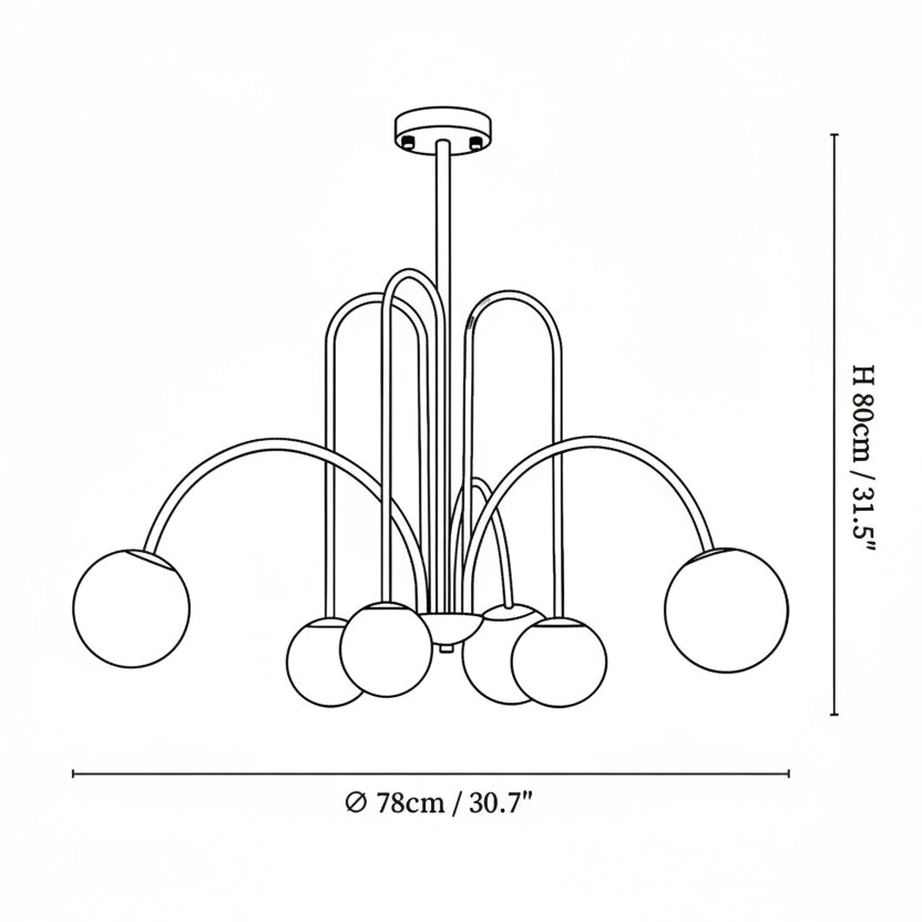 Delamy Plafondlamp