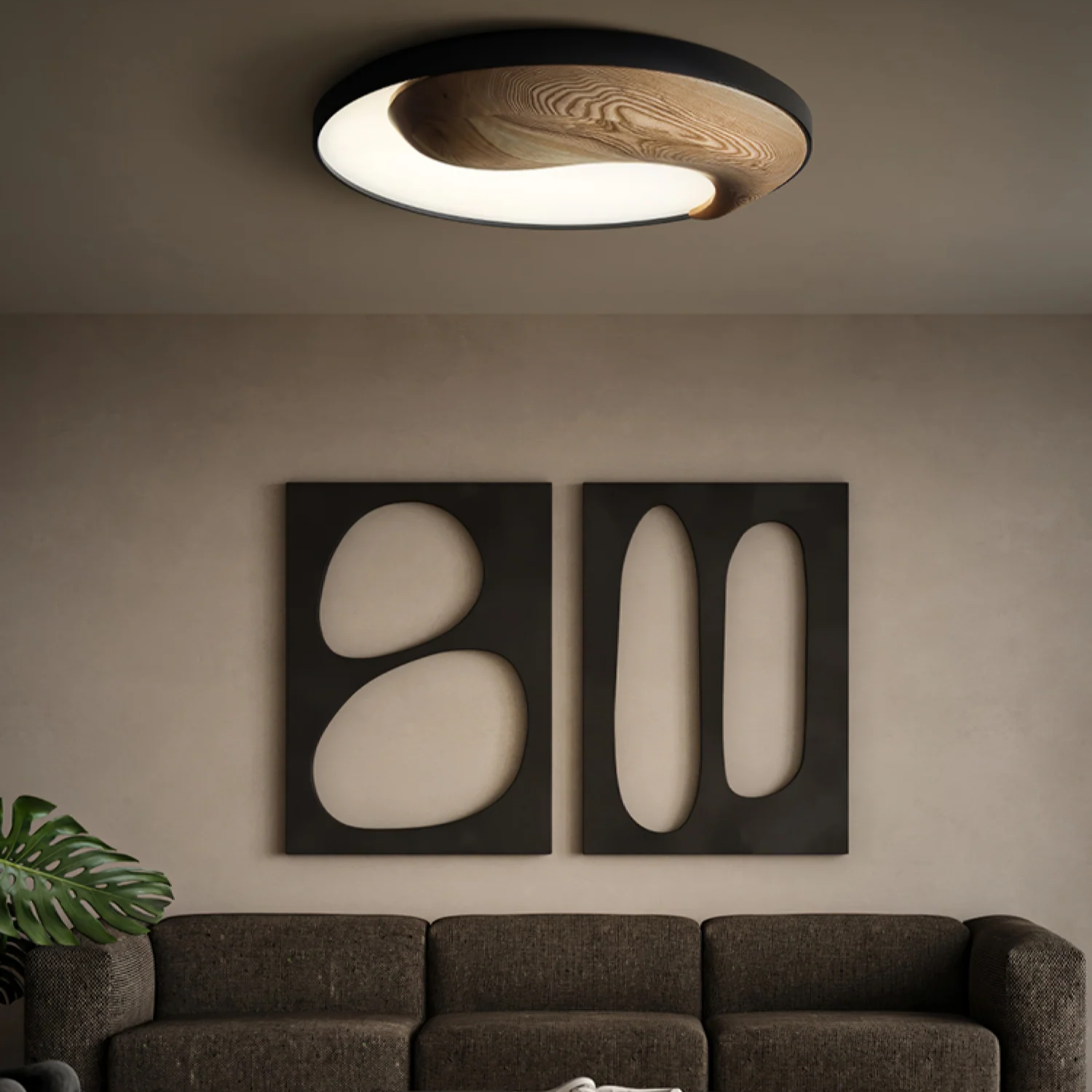 YinYang Design Plafondlamp