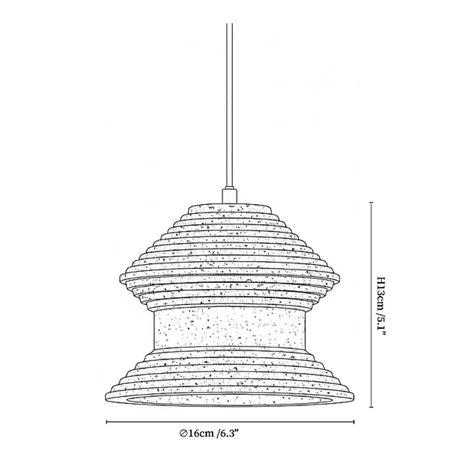 Elyvase Hanglamp