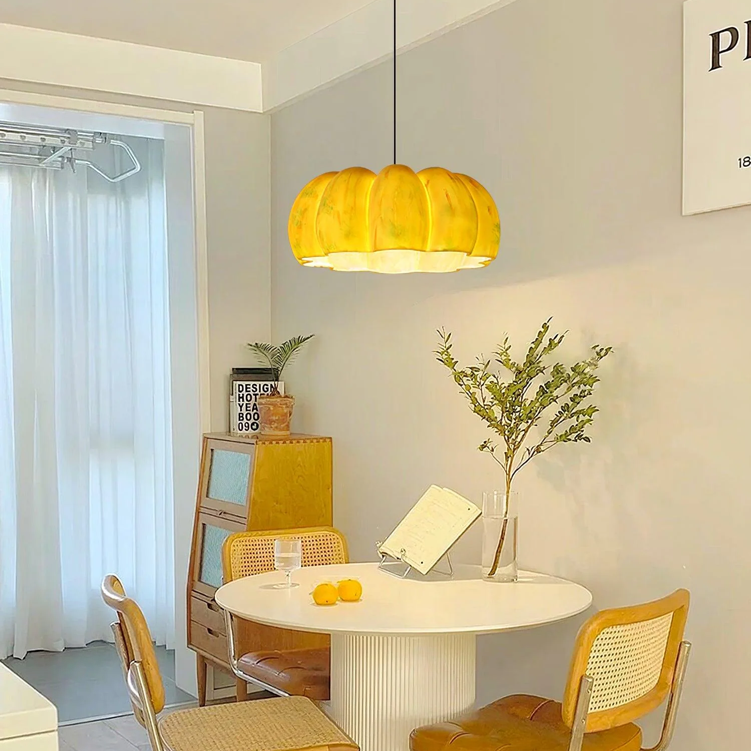 Pompus Pompoen Hanglamp