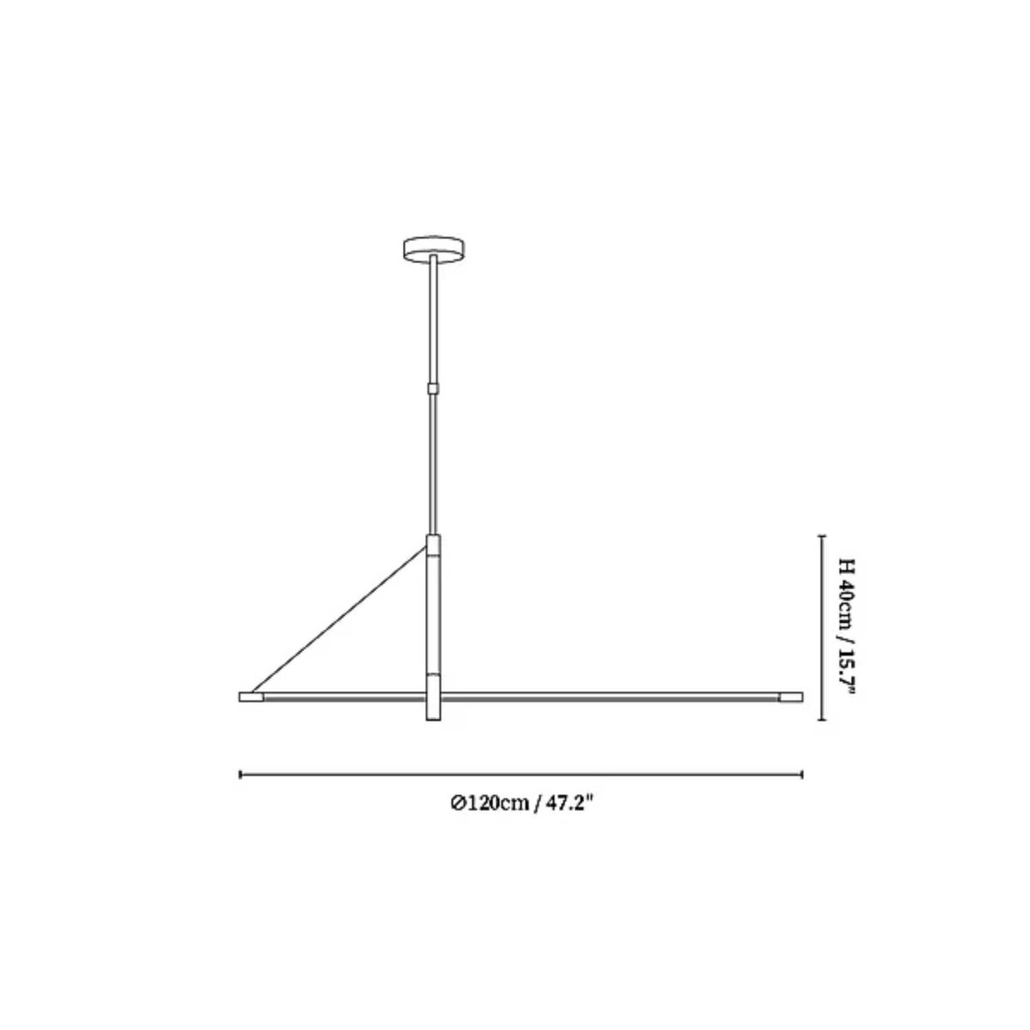 Renafy Lineaire Hanglamp