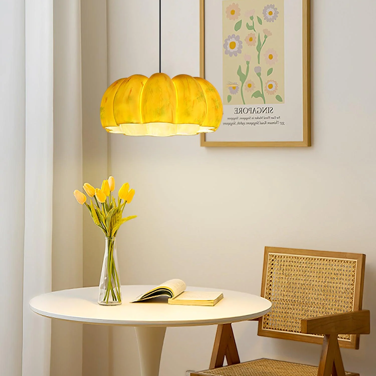 Pompus Pompoen Hanglamp