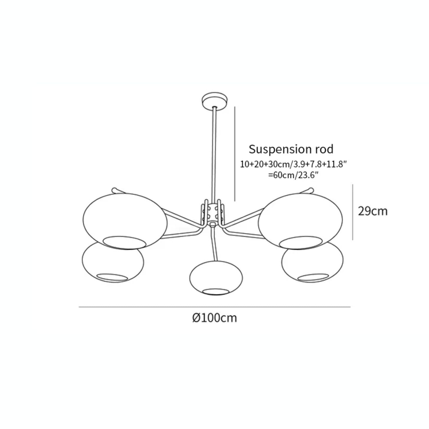 Messico Plafondlamp