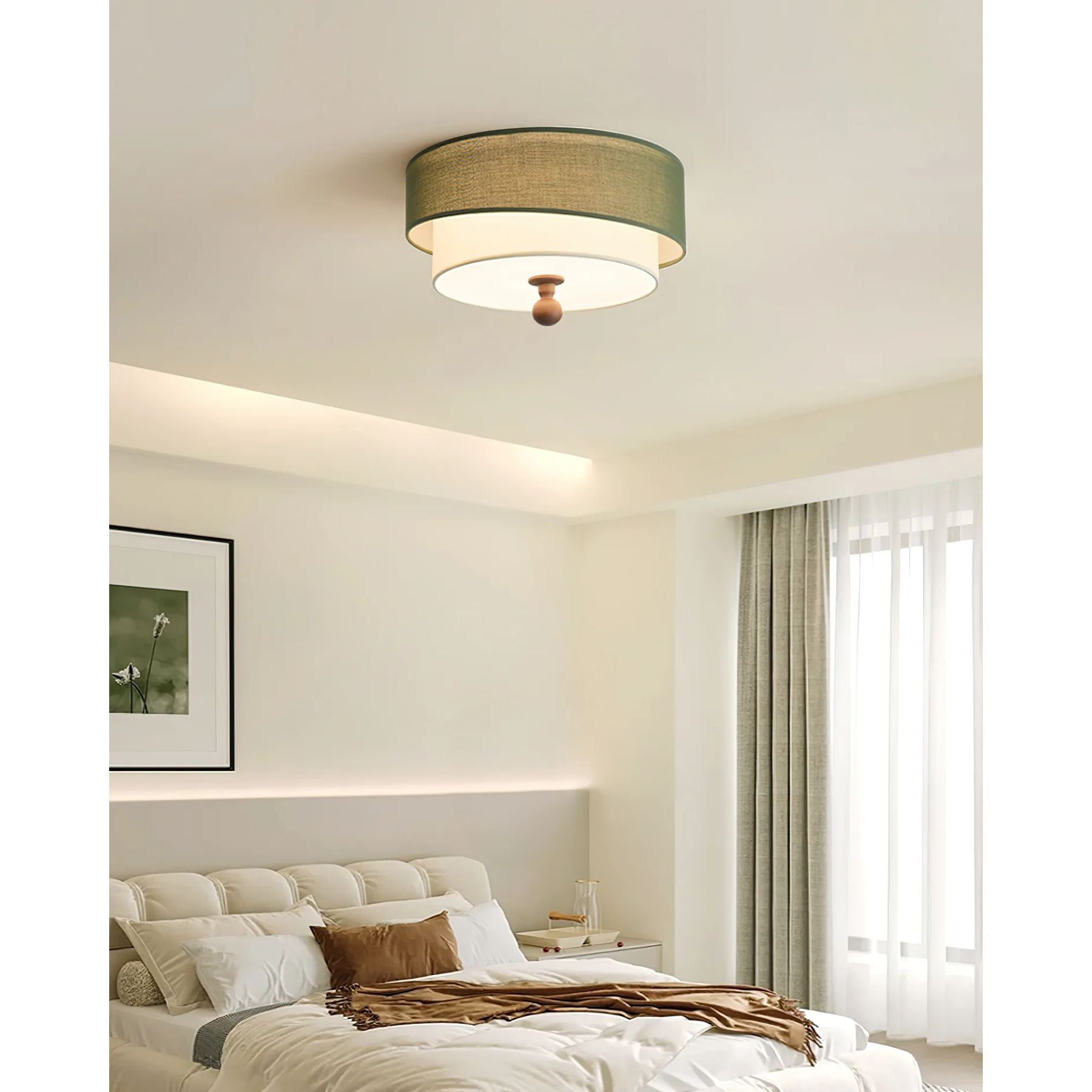 Bolton Japandi Stijl Plafondlamp
