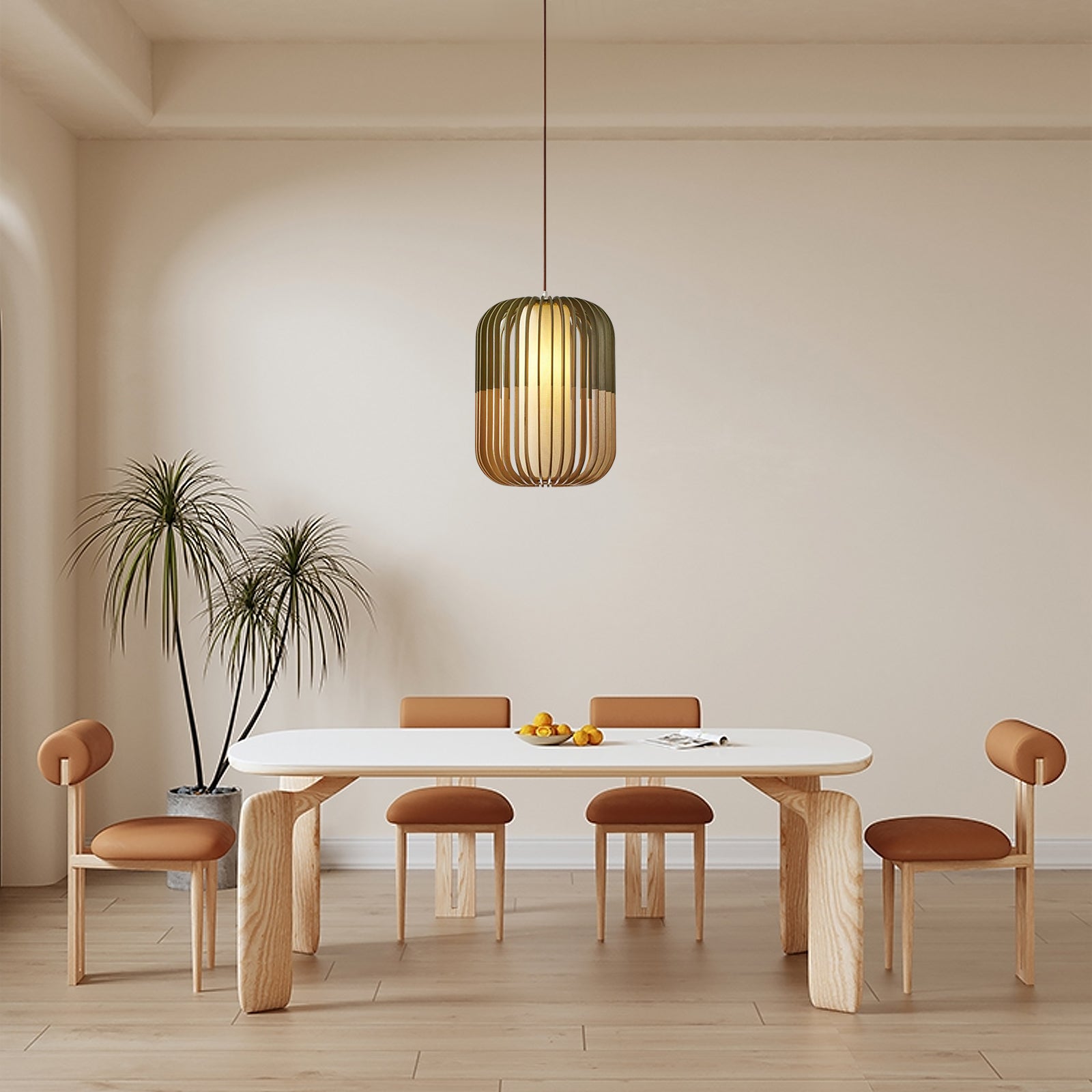 Amaya Houten Hanglamp