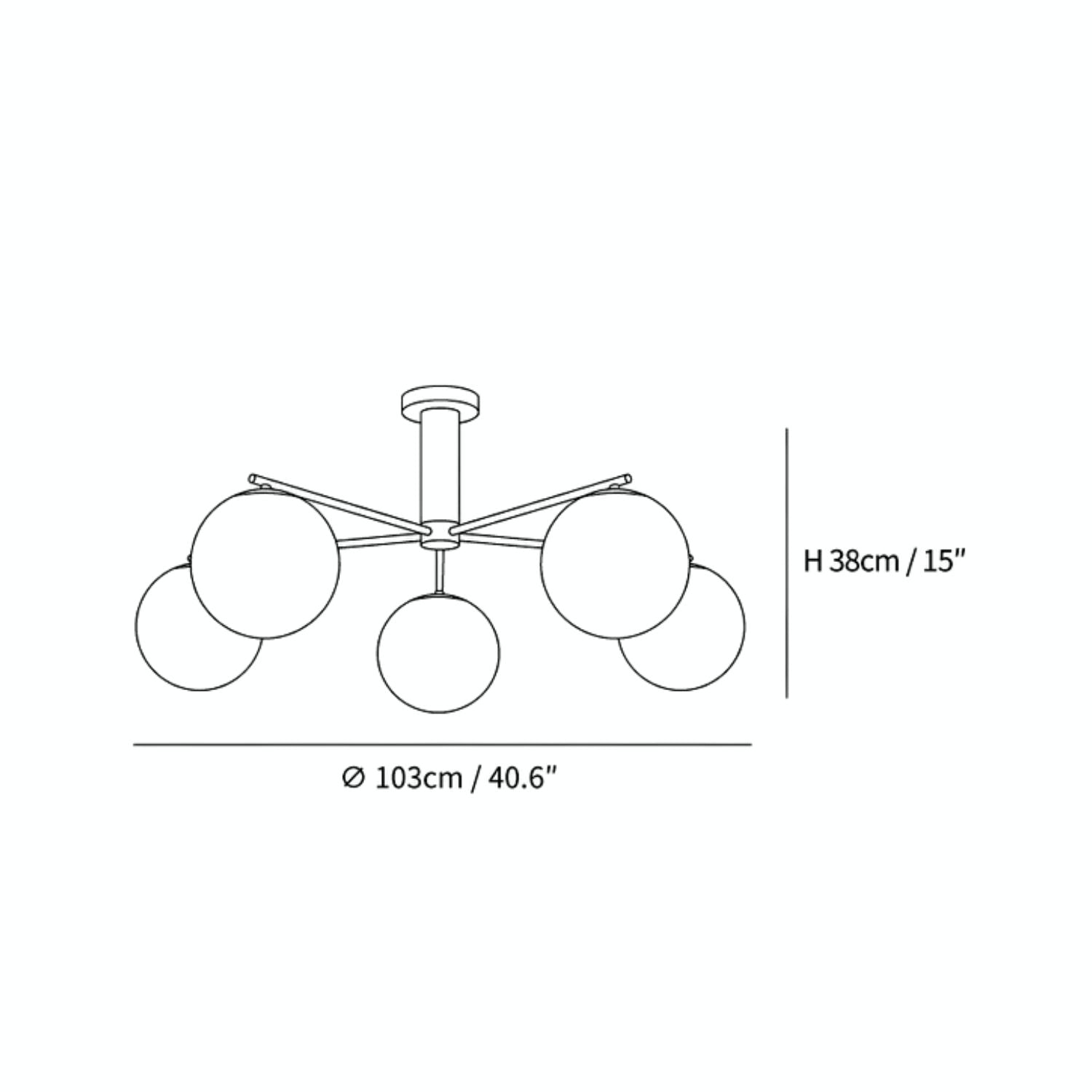 Mobael Plafondlamp