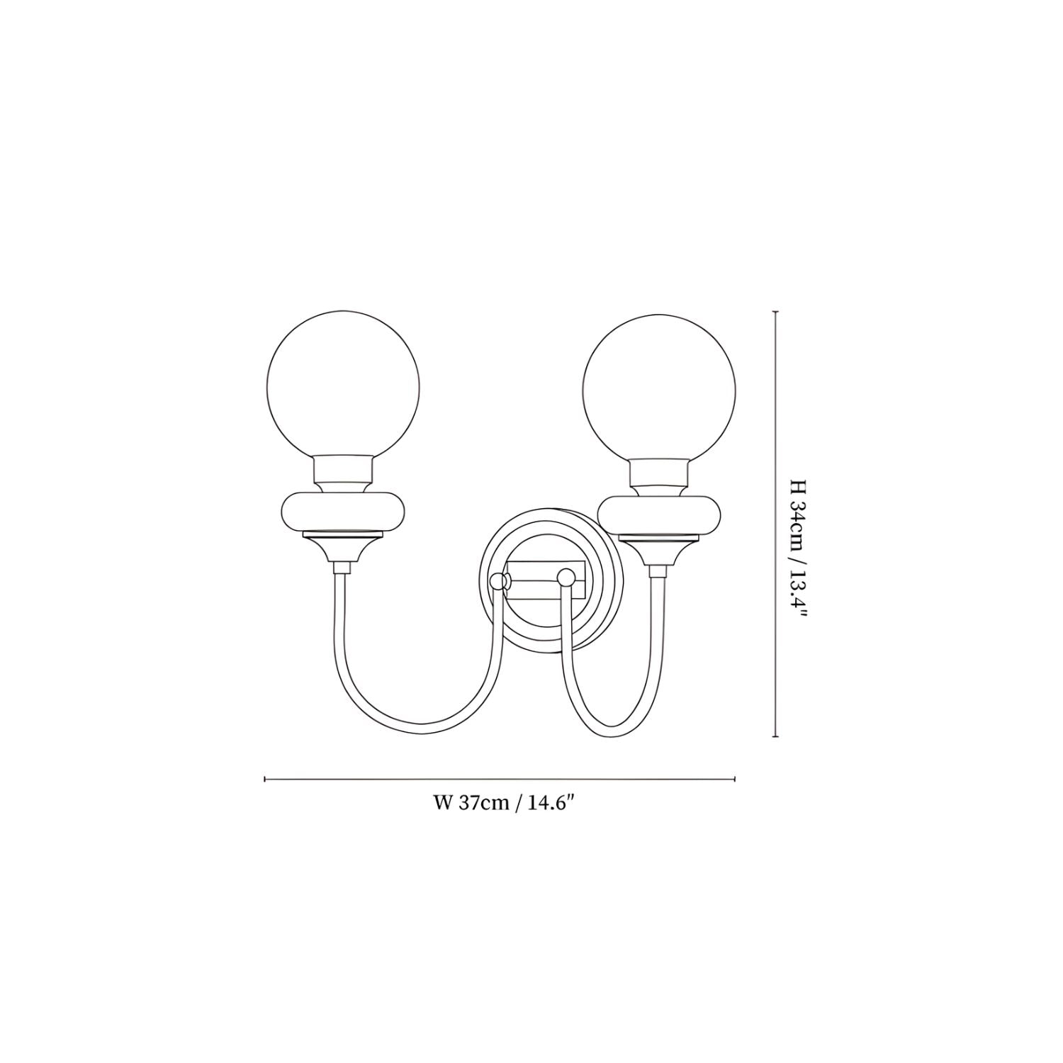 Belcon Wandlamp