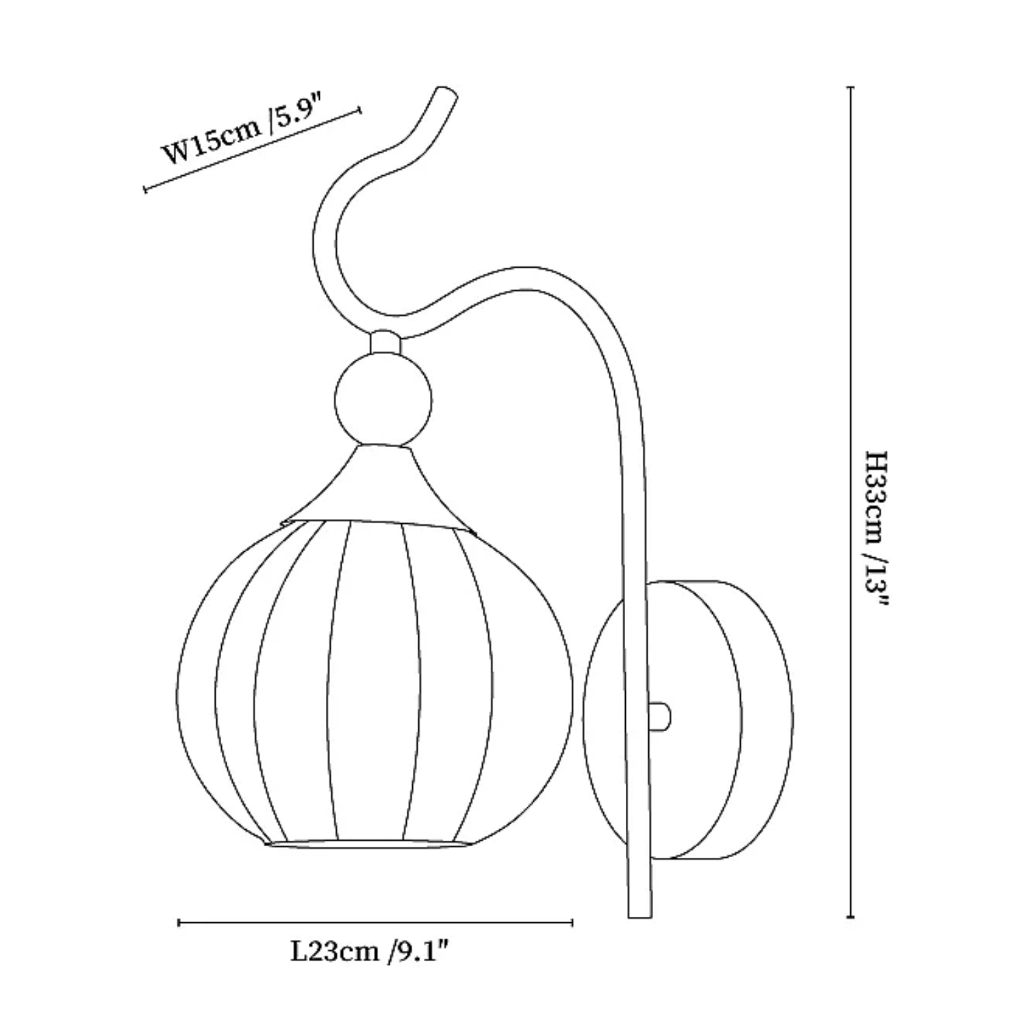 Krosan Wandlamp