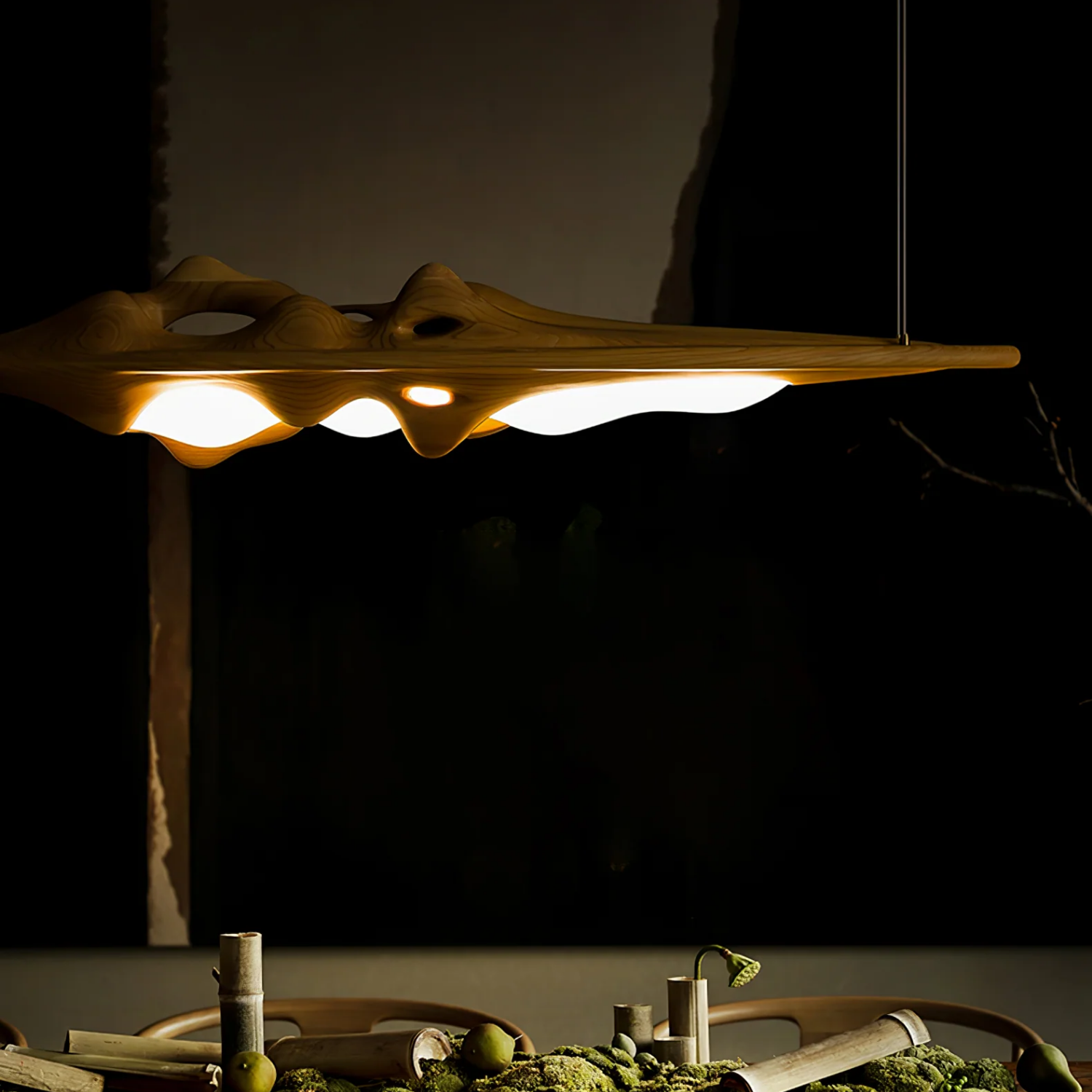 Diforaze Houten Design Hanglamp