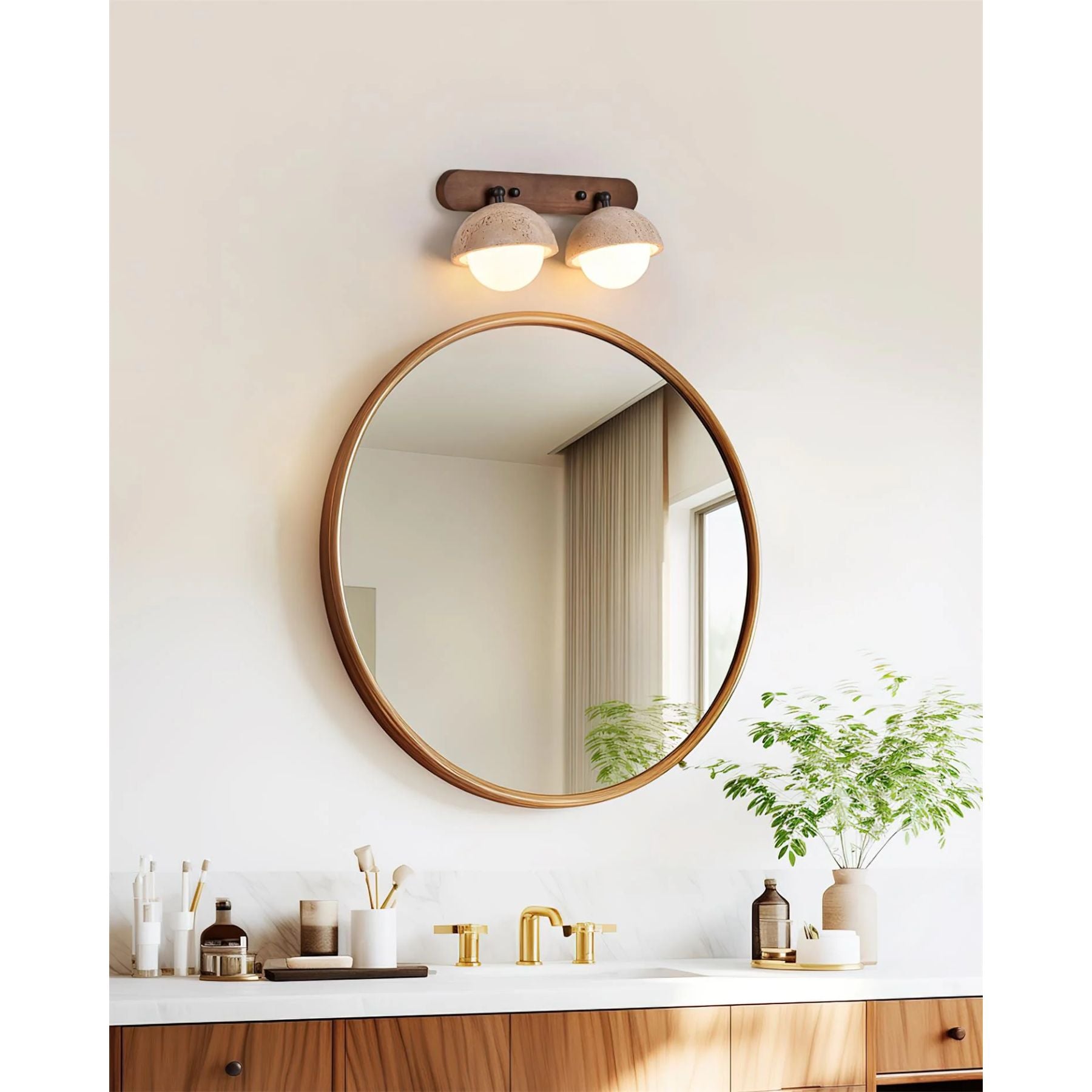Pellenza Natuursteen Wandlamp