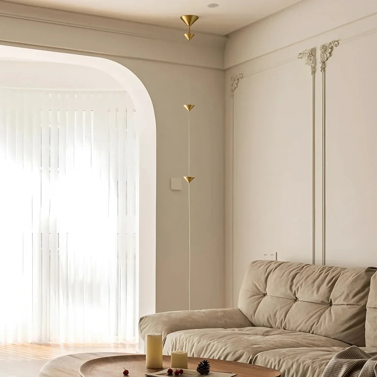 Oziller Vloer Tot Plafond Lamp